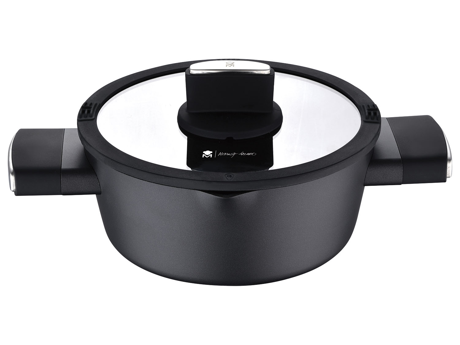 Masterpro Garnek z pokrywką Ø 28 cm, z kolekcji Modesta Amaro