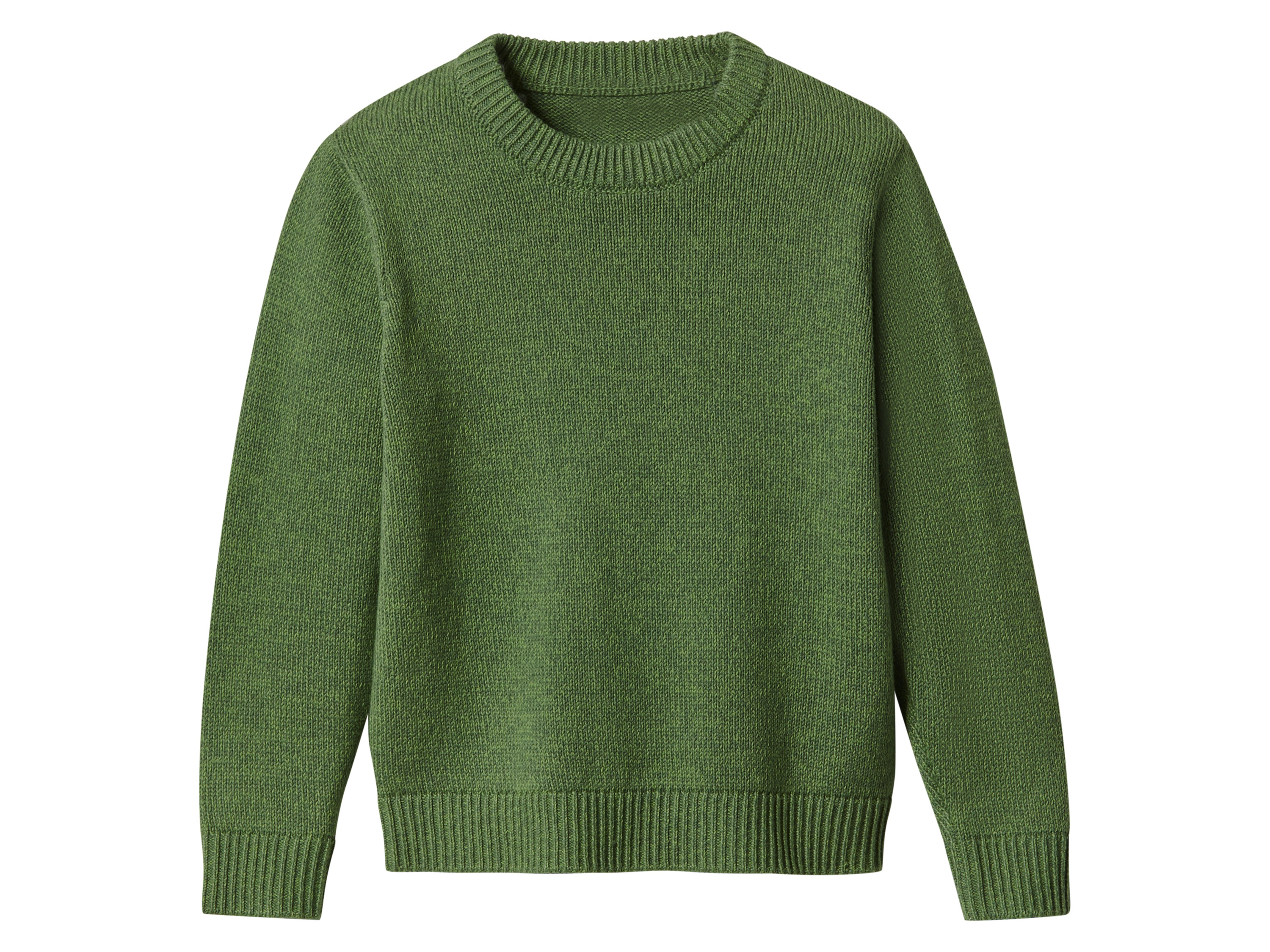 lupilu Sweter dziecięcy z bawełny Zielony, 98/104