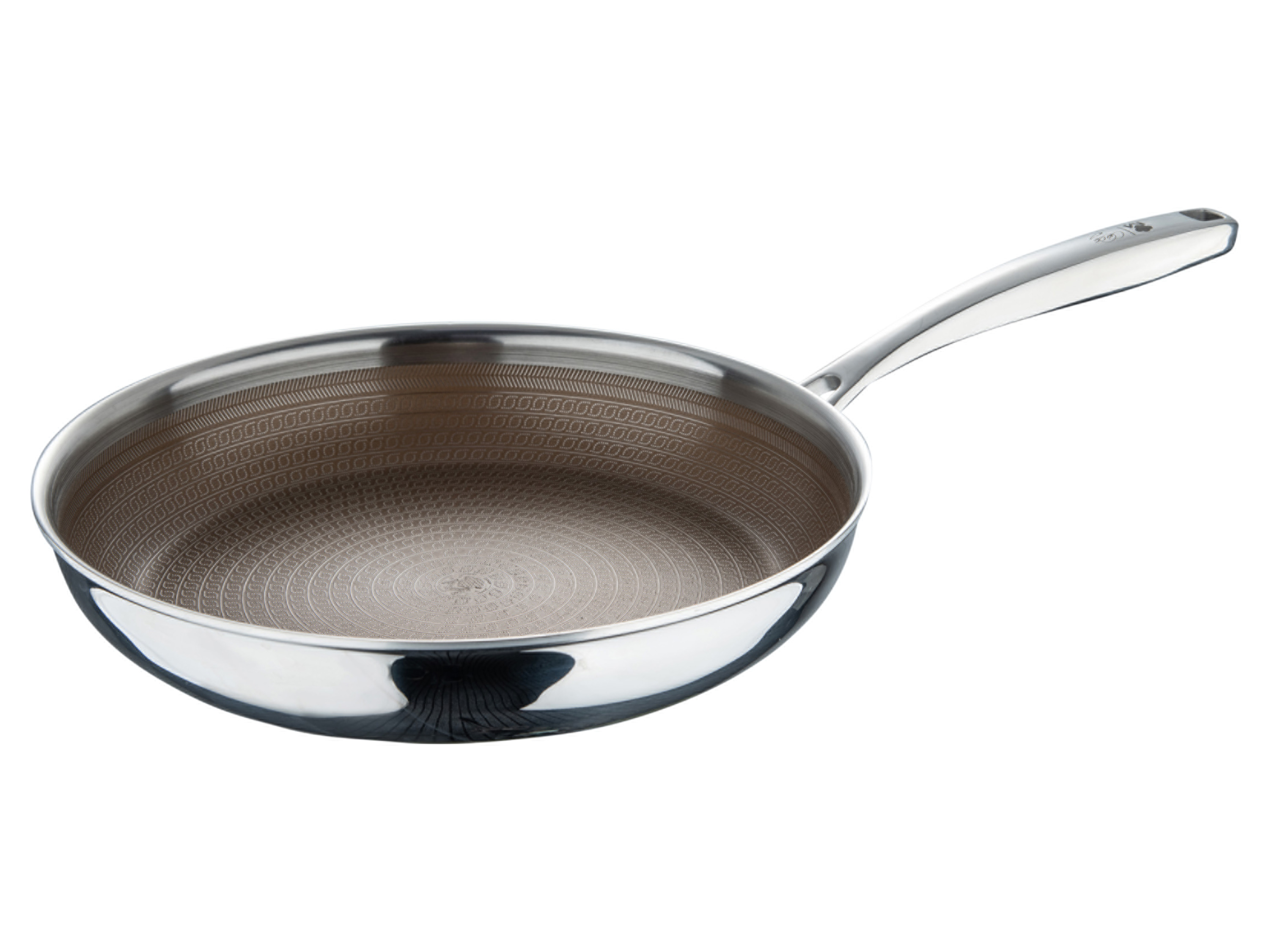 Masterpro Patelnia premium Giro ze stali nierdzewnej, 28 cm