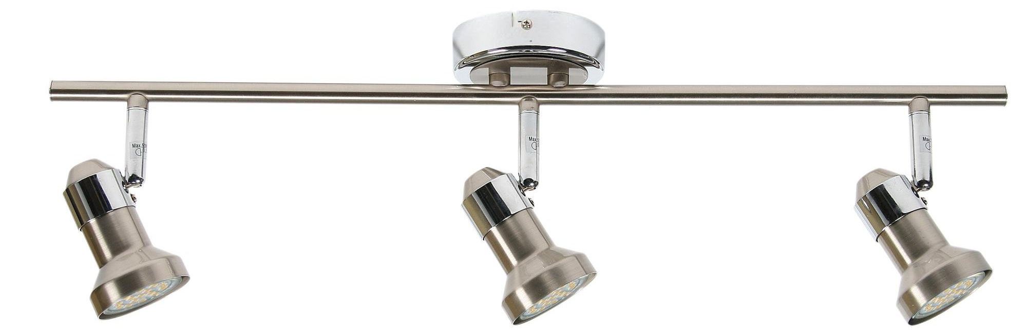 Darmowa Dostawa - Lampa podsufitowa 3x50 W chrom Candellux Arkon 9359598