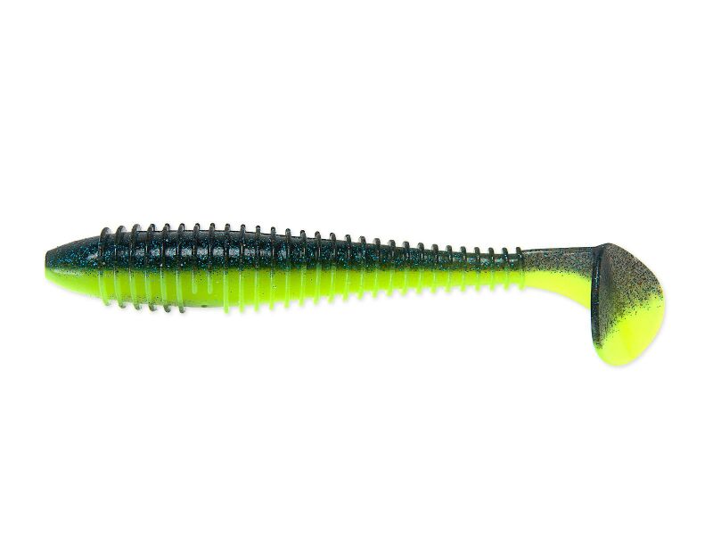 KEITECH guma Swing Impact Fat 3,8" 9,5cm #CT12 Chartreuse Thunder