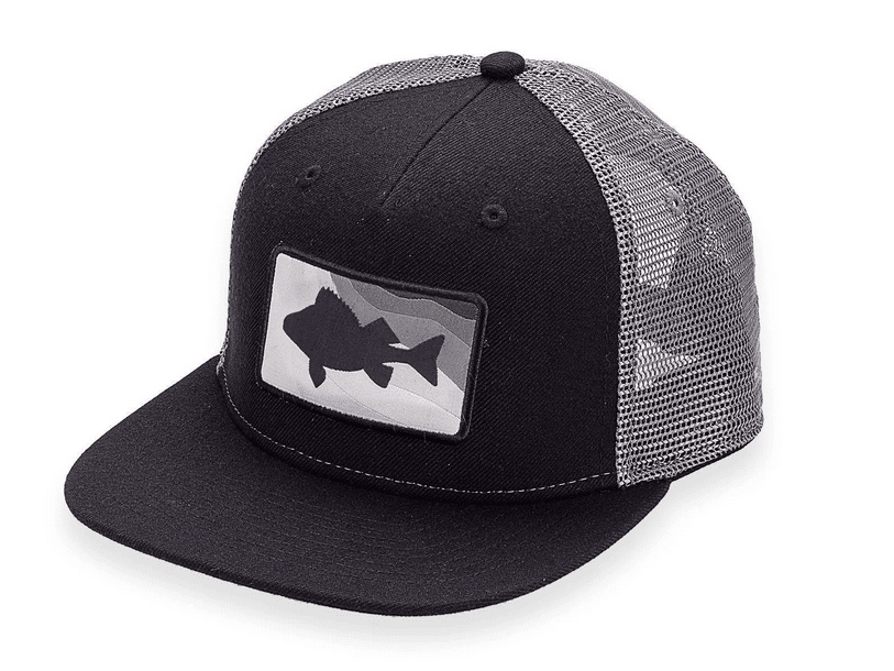 CAMO Czapka Snapback Cap Okoń Czarna