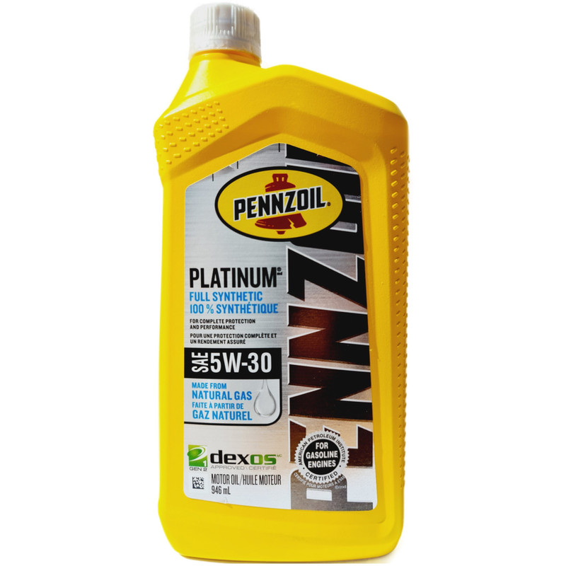 PENNZOIL PLATINUM FULL SYNTHETIC 5W30 946ML - Petrostar