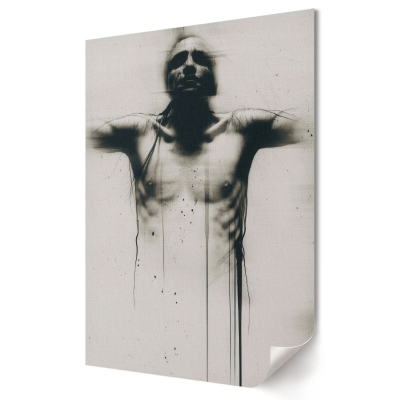 Plakat na ścianę Wallfluent Format A2 Mroczna postać Studio Studio 49 1 szt.