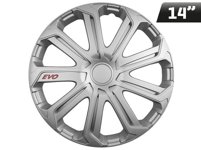 Kołpaki, Carmotion, Evo silver 14", 4 szt.