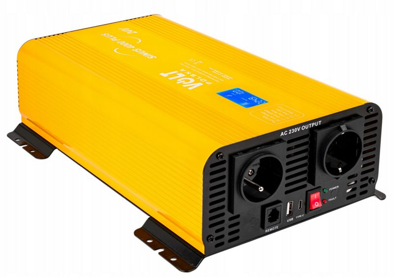 Przetwornica napięcia prądu Volt Polska SINUS 4000 PLUS 24V/230V 2000/4000W 1szt.