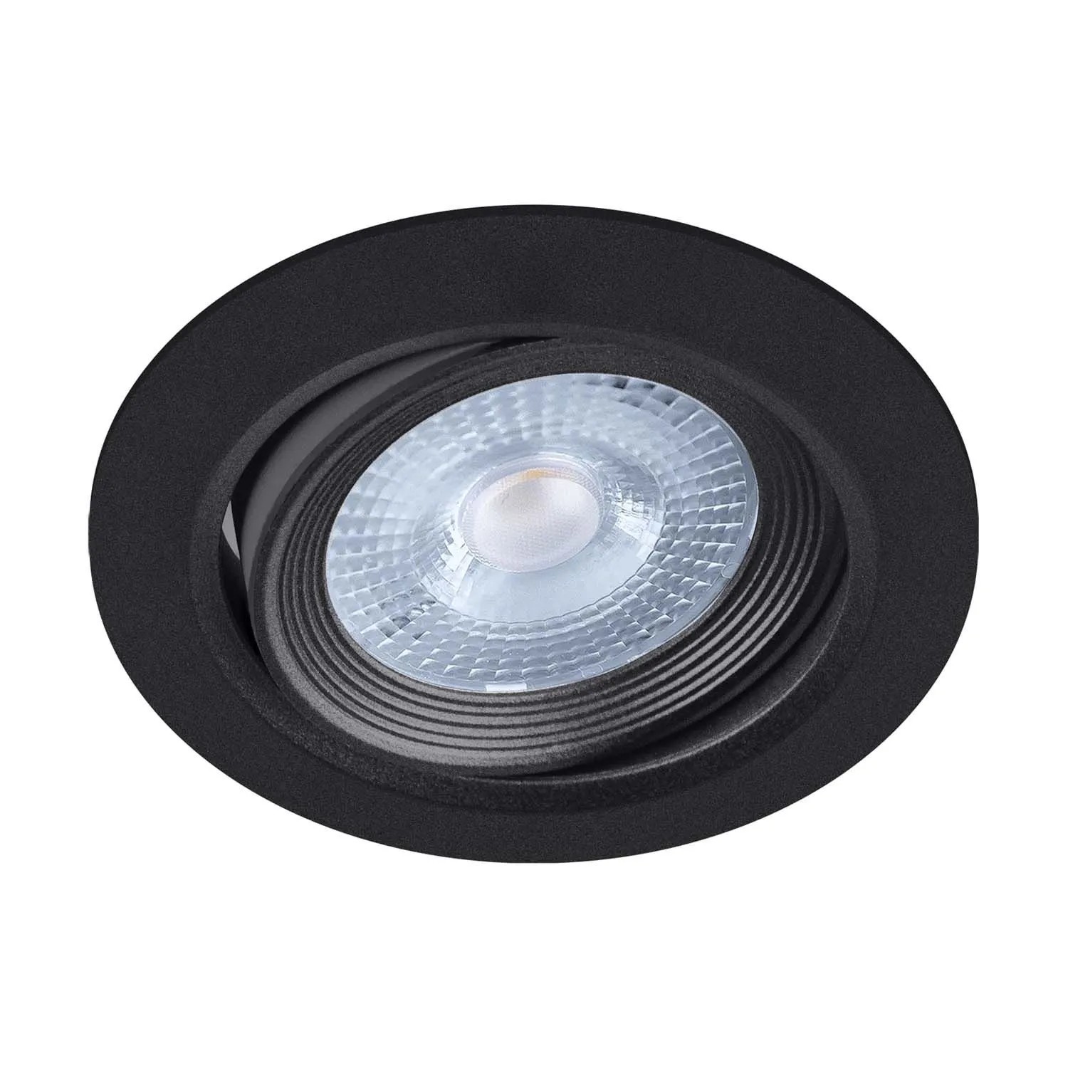 Struhm Lampa podtynkowa MONI LED C 5W CCT 530lm śr. 9cm czarna