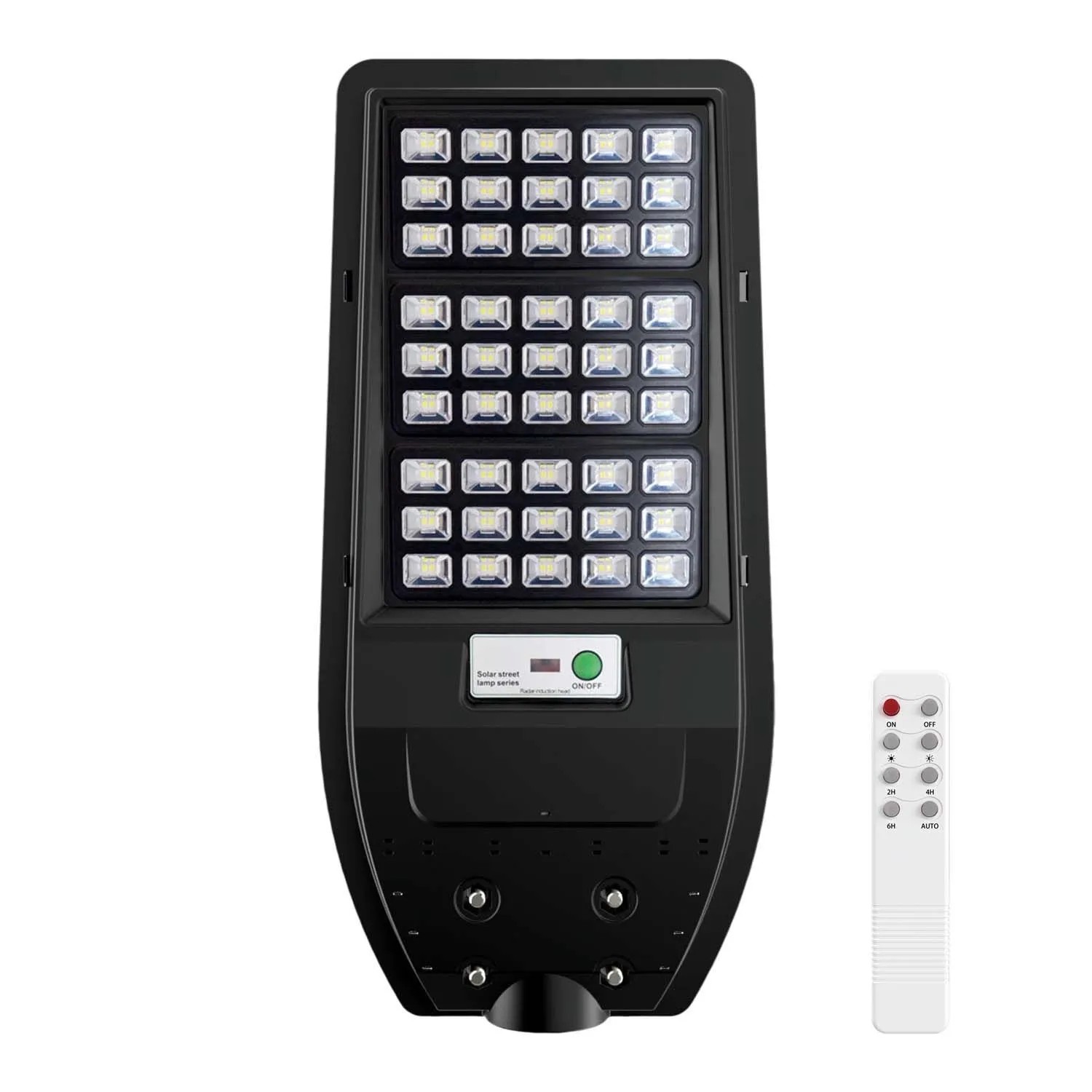 Eko-Light Latarnia solarna VIA pilot i cz. ruchu 100W 6000K 1200lm IP54 czarna