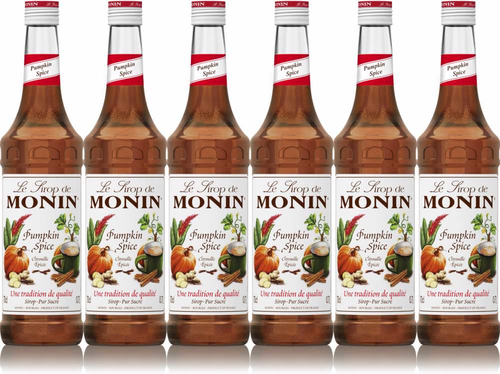 6x Syrop Monin, dyniowo korzenny, 700ml