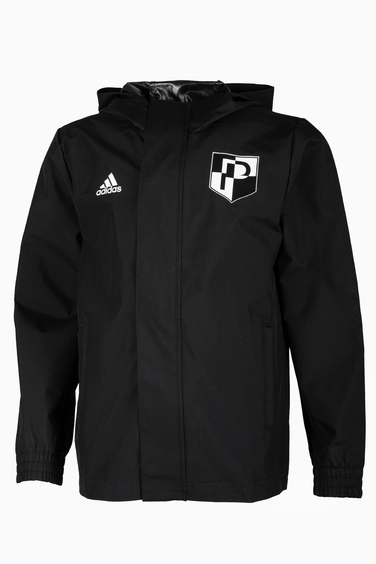 Kurtka adidas Polonia Lidzbark Warmiński 24/25 All-Weather - Czarny