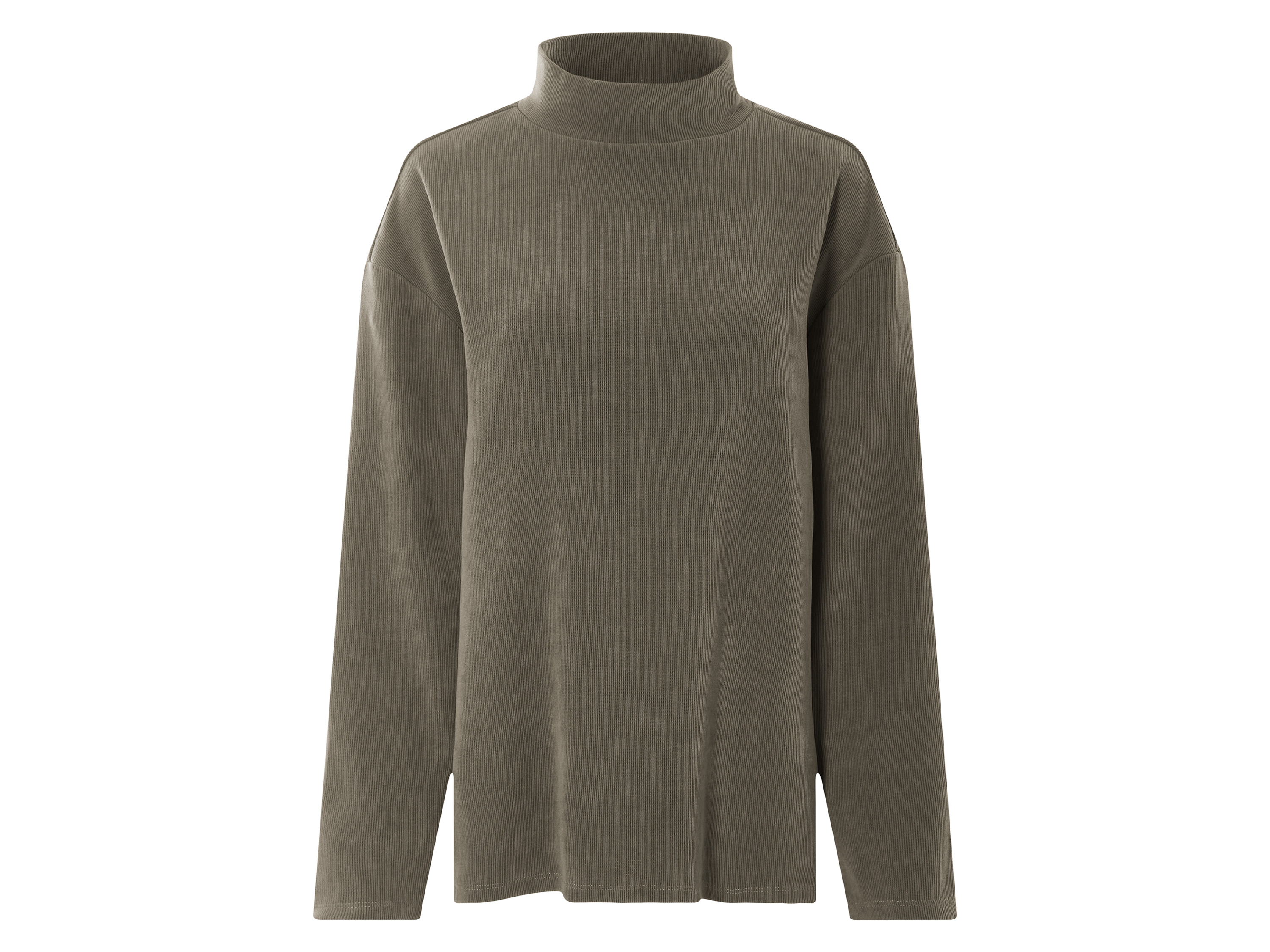 esmara Bluza damska o wyglądzie sztruksu Khaki, M40/42