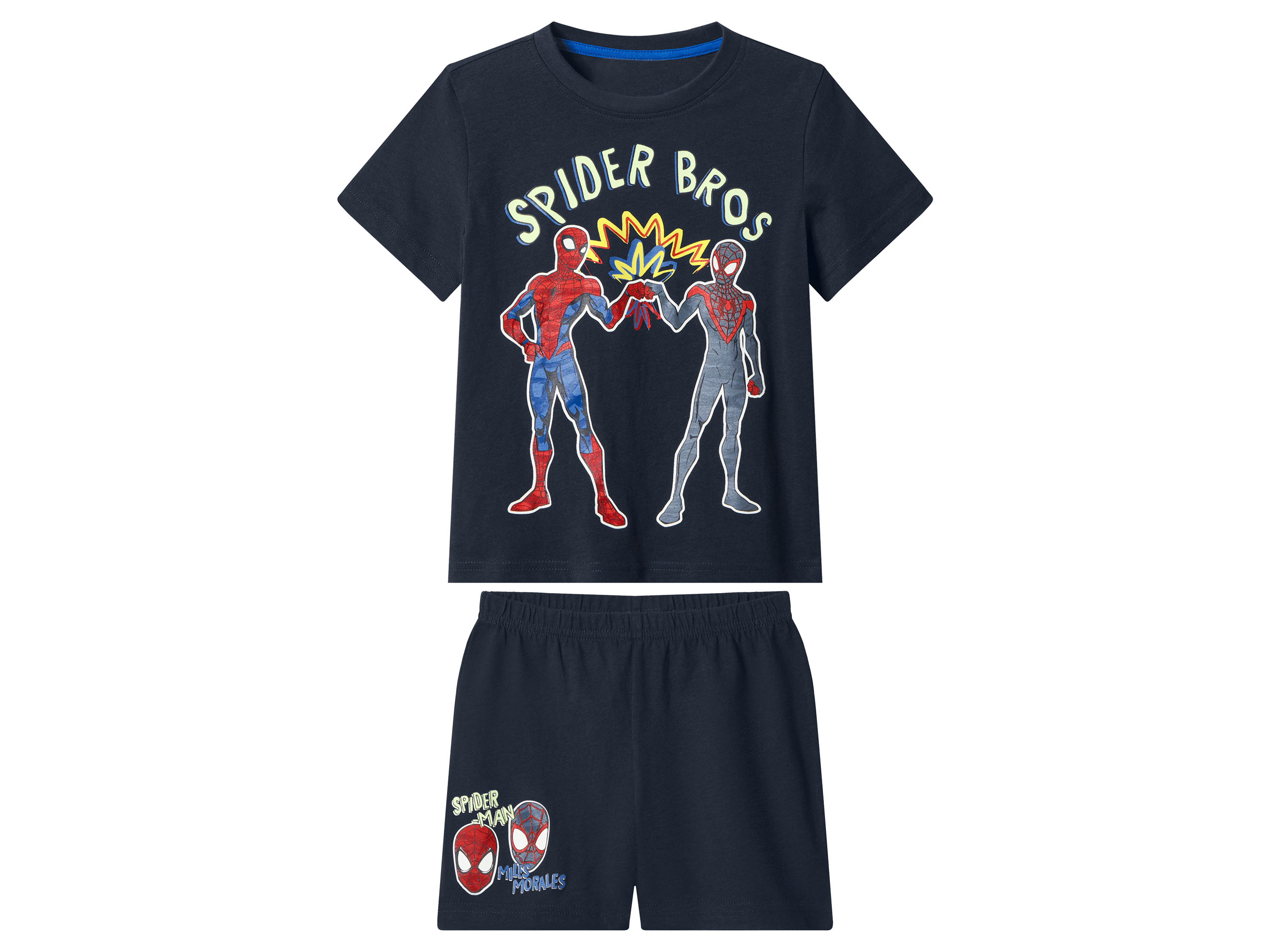 Piżama dziecięca z biobawełny Spiderman, 98/104