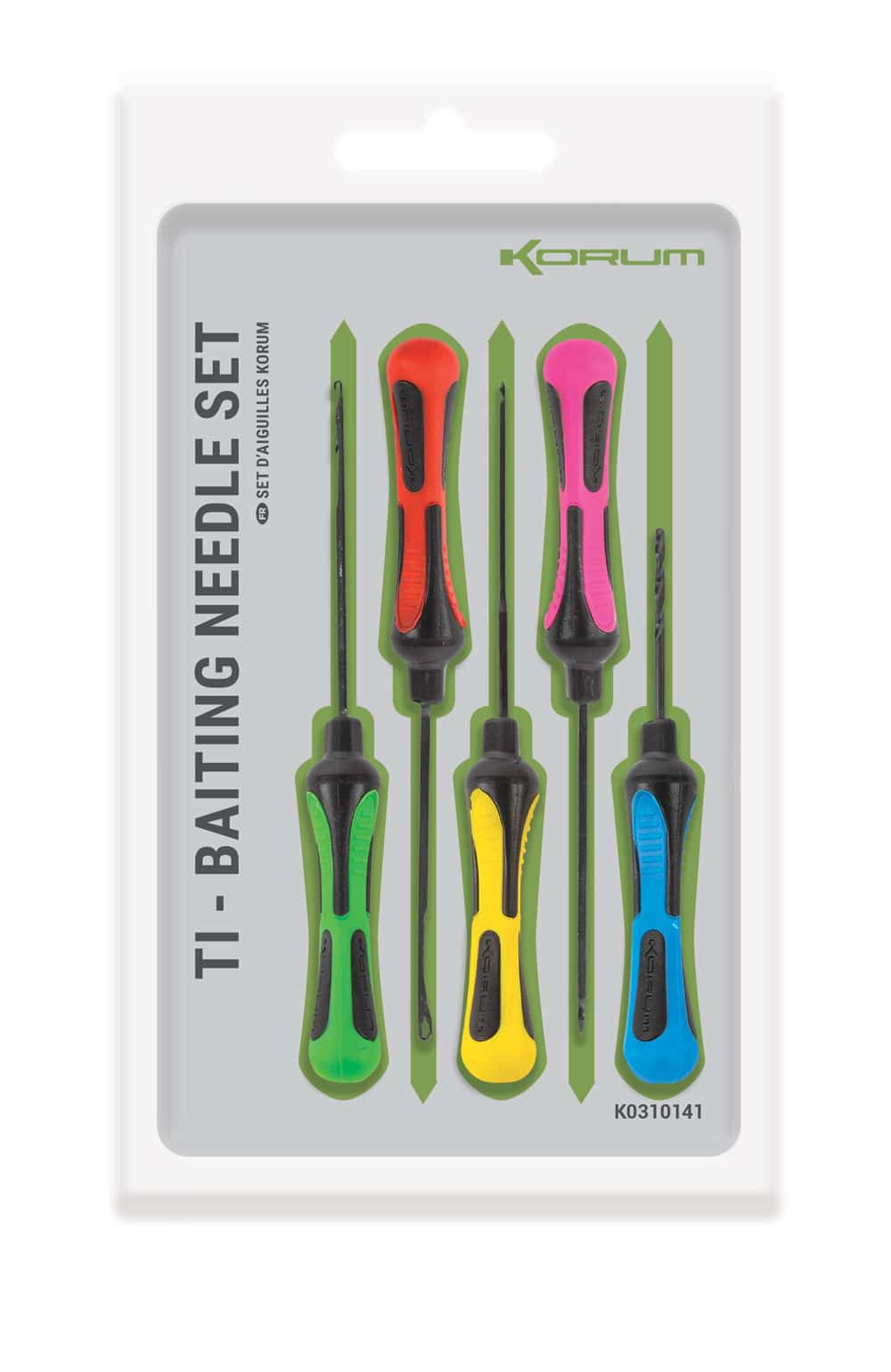 Korum Zestaw igieł Ti - Baiting Needle Set