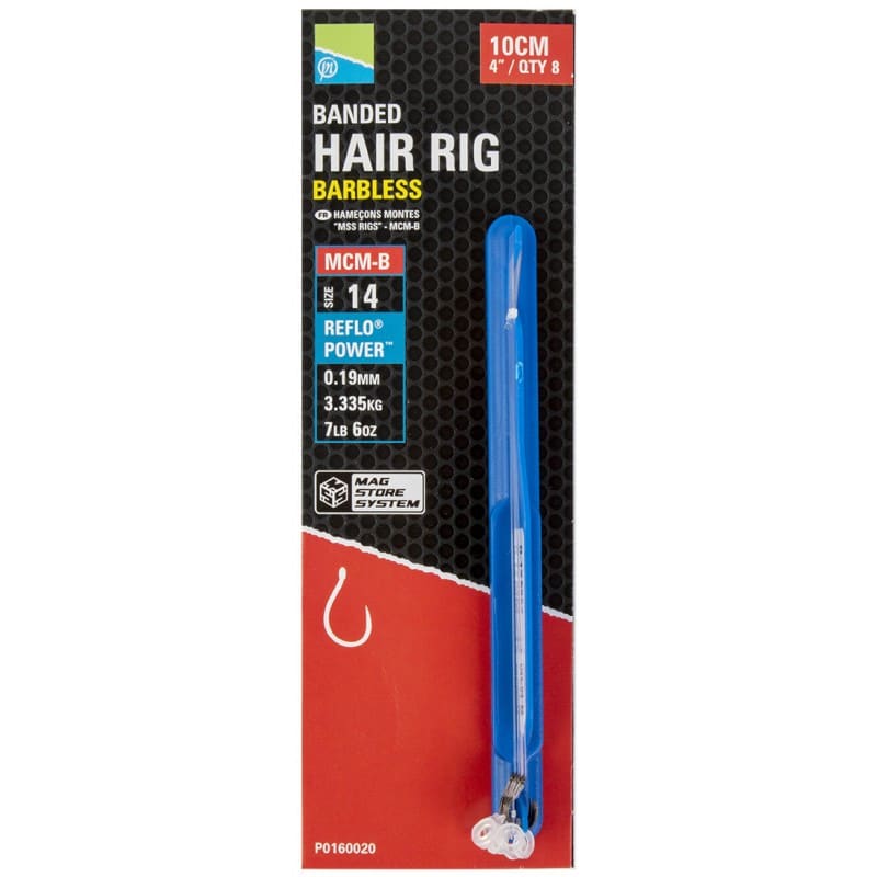Preston Przypony Z Gumką MCM-B Banded Hair Rigs Nr14