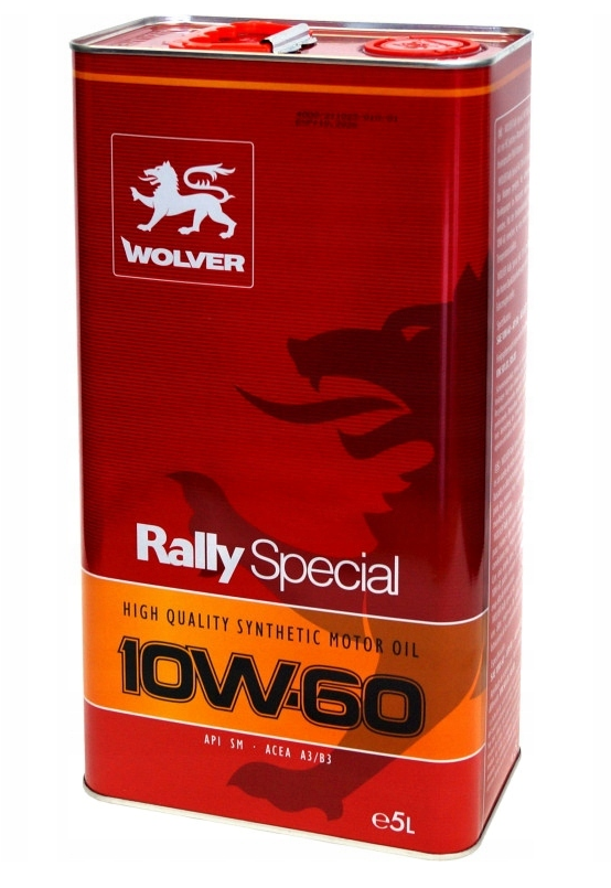 WOLVER RALLY SPECIAL 10W60 5L - Petrostar