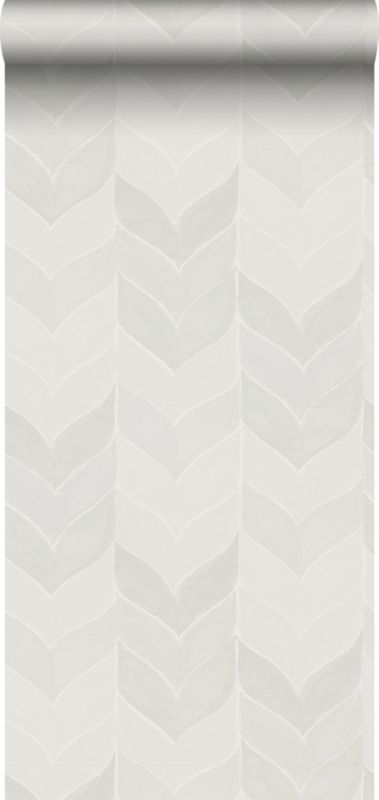 Tapeta Sanders & Sanders motyw graficzny złamanej bieli 53 cm x 10,05 m - 1 rol.