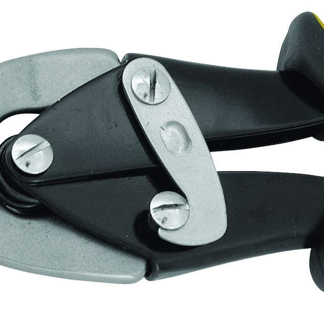 Nożyce do blachy Modeco Expert lewe do 1,2 mm Cr-V czerwona rączka - blister - 1 szt.