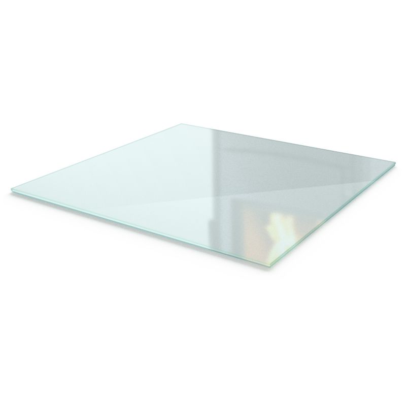 Szyba pod kominek Wallfluent 60x60 cm Ochrona Przed Żarem Wysoka Wytrzymałość 1 szt.