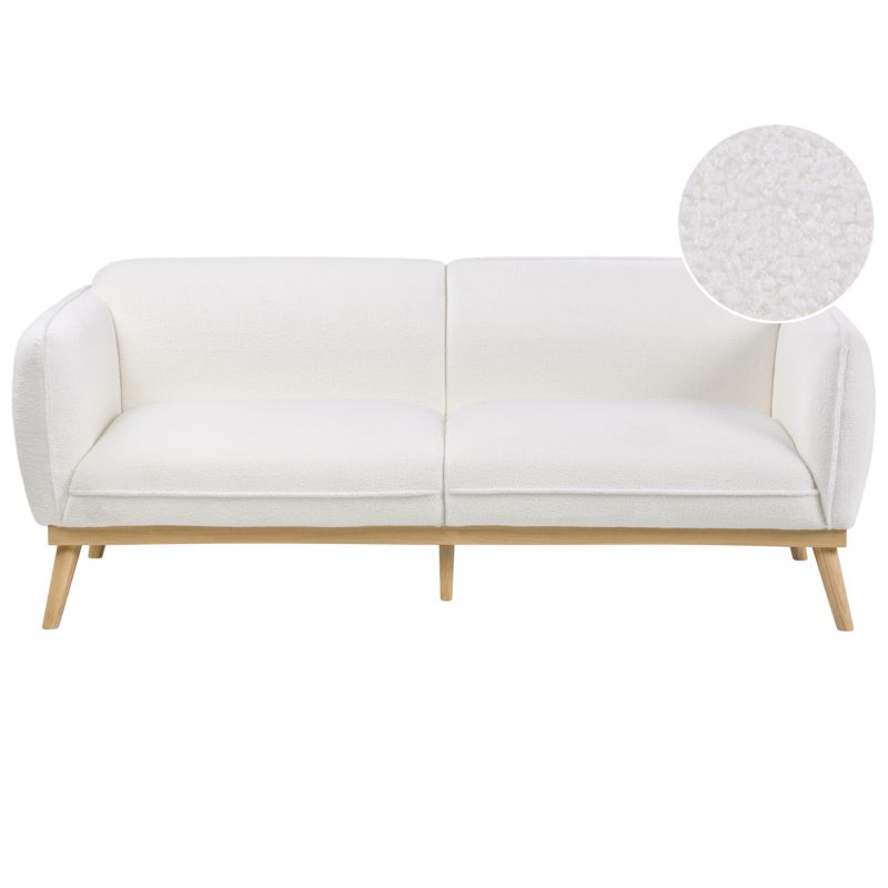 Sofa dla 3 osób Ljung Boucle Biały 1 szt.