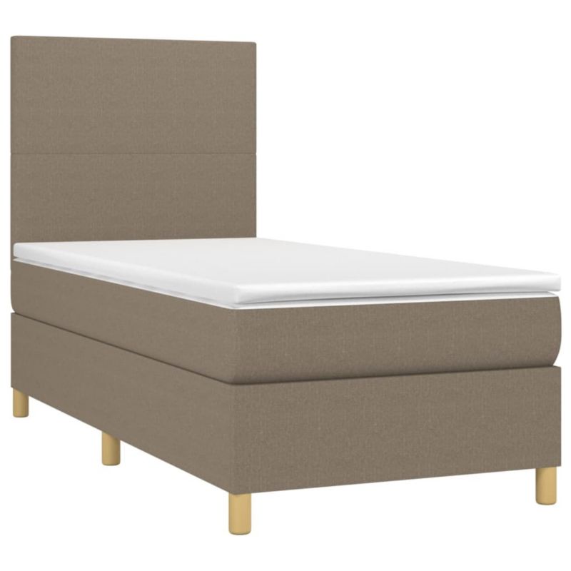 Łóżko kontynentalne WaszeMeble 100x200 Brązowe WM-3135257 1 szt.