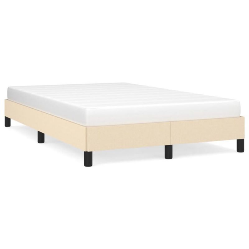 Łóżko tapicerowane WaszeMeble 120x200 cm kremowe WM-346709 1 szt.