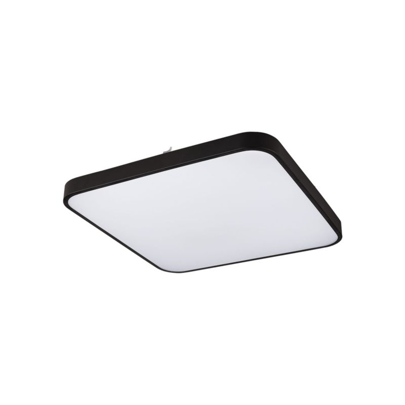 Plafon Nowodvorski Lighting Agnes czarno-biały LED 32W 3000K 1690lm IP44 wym: 5 x 43,5 x 43,5 cm akryl - 1 szt.
