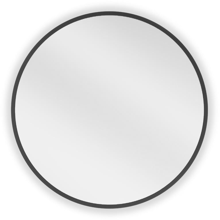 lustro łazienkowe okrągłe Mexen Loft czarne 30x30 cm 1 szt.