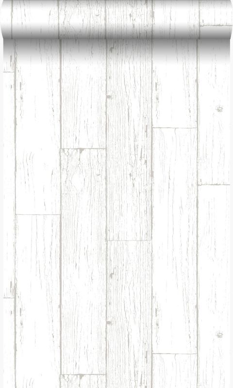 Tapeta Origin Wallcoverings deski ze złomu kości słoniowej 53 cm x 10.05 m - 1 rol.
