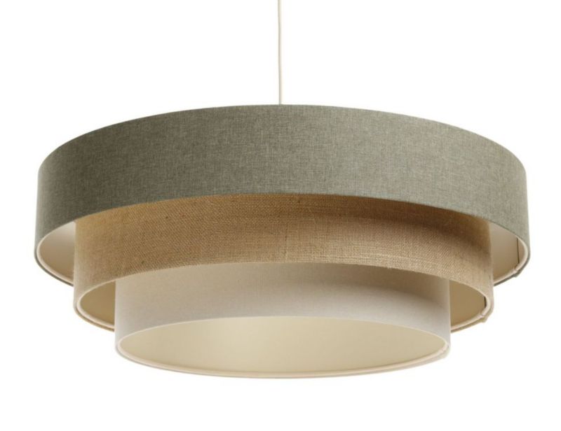 Lampa Bps Koncept wisząca ERUTAN TRIPLE zielona/beżowa/kremowa 1 szt