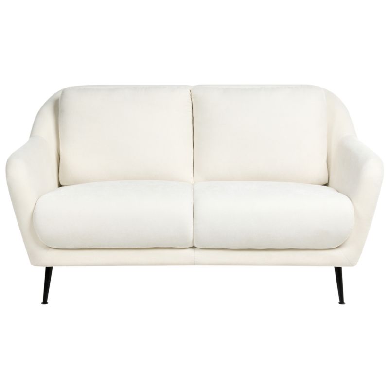 Sofa dla 2 osób Eiby Szenil Biały 1 szt.
