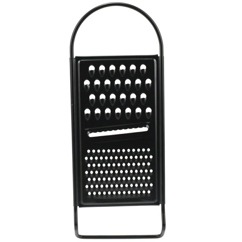 Tarka kuchenna płaska Excellent Houseware 3 ostrza czarna 29 cm 1 szt.