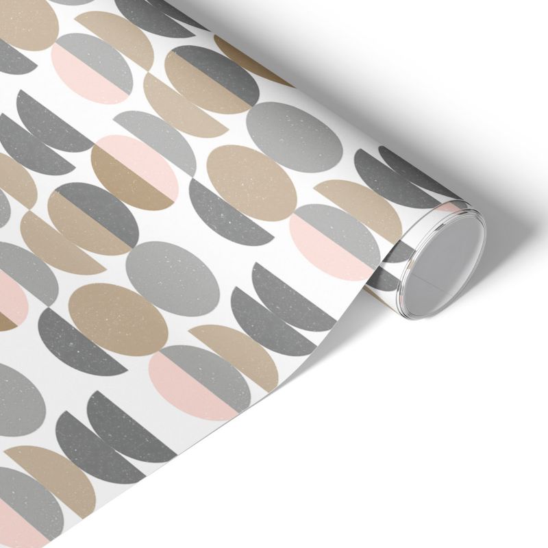 Okleina na Meble Tulup 65x130 cm Geometryczne pastele Okleina Na Biurko I Regał 1 rol.