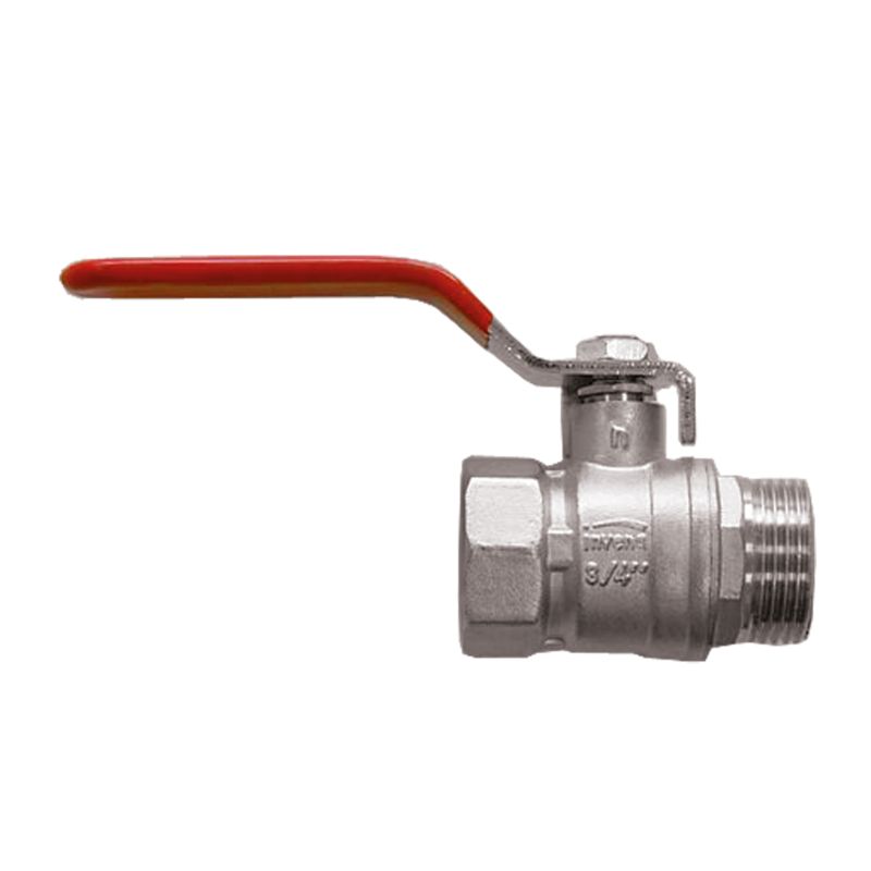 Zawór Kulowy do Wody CO Kurek Odcinający GW/GZ 1"x1" 120C INVENA Vert 1 szt.