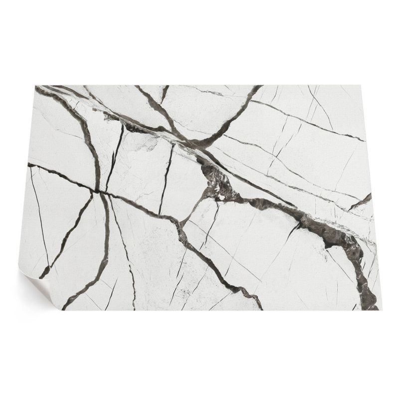 Dywan Winylowy Zewnętrzny ArtPrintCave 150x225 cm Jasny popękany kamień marmur 1 szt.