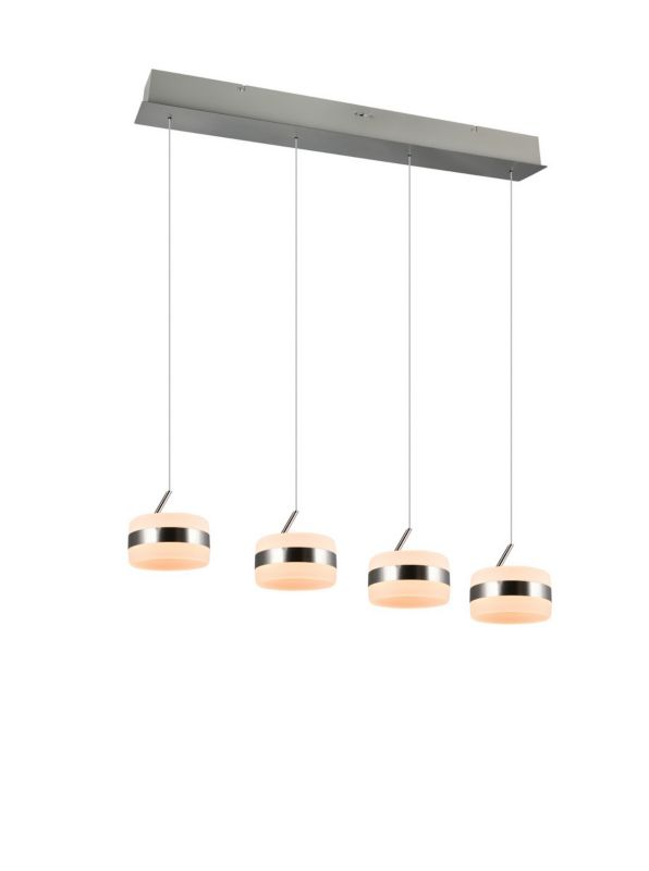 Lampa wisząca Trio DIOS srebrna LED 8W 2300/3000/4000K 800lm IP20 - 1 szt.