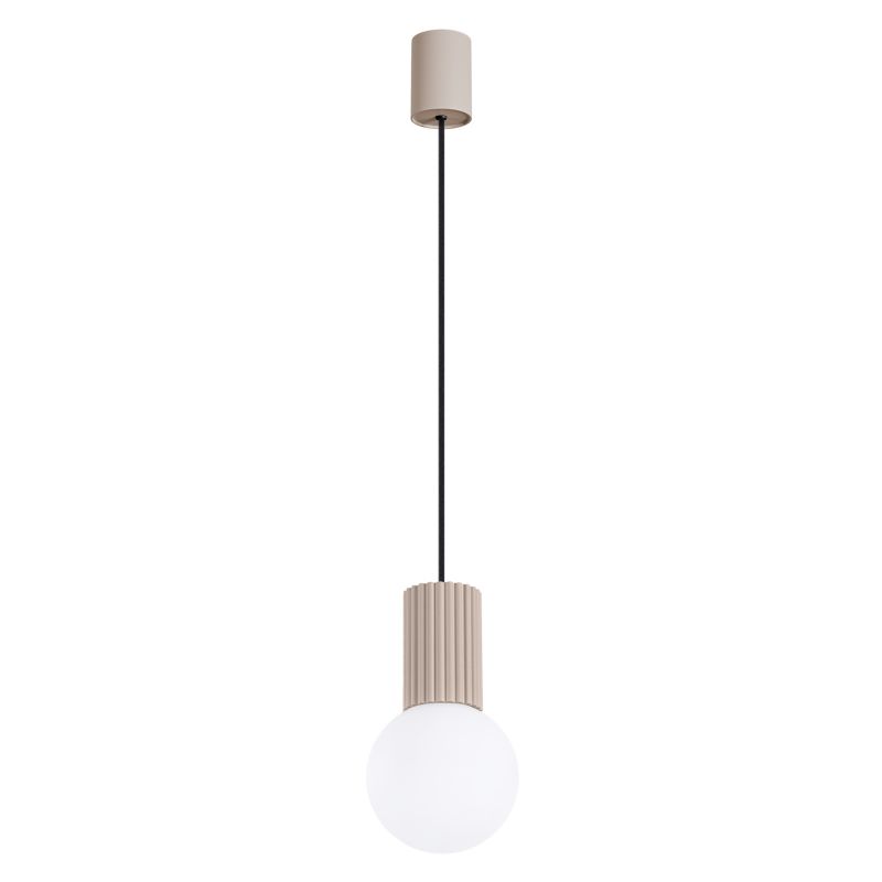 Lampa sufitowa Pure Lume SFERA taupe-biała 1xG9x8W IP20 wym:120x12x12cm - 1 szt.