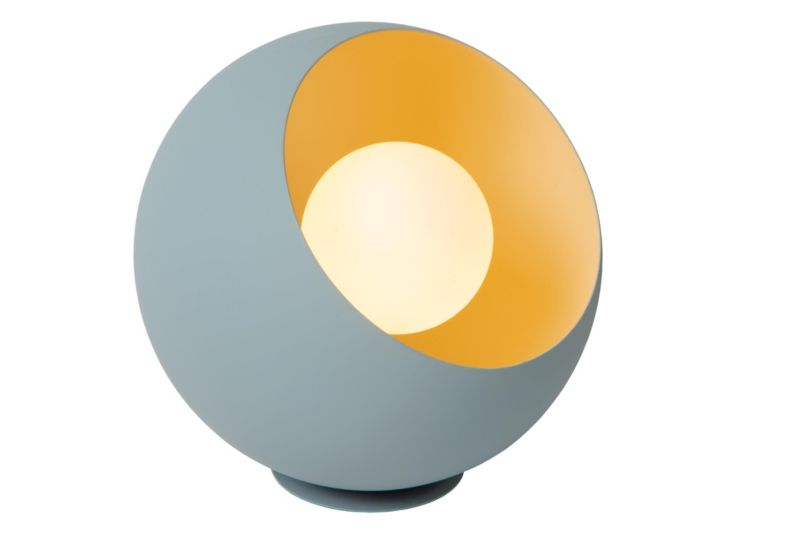 Lampa stołowa Lucide DOREDOS niebiesko-turkusowa 1xE27x40W IP20 wym:20x20x20cm - 1 szt.