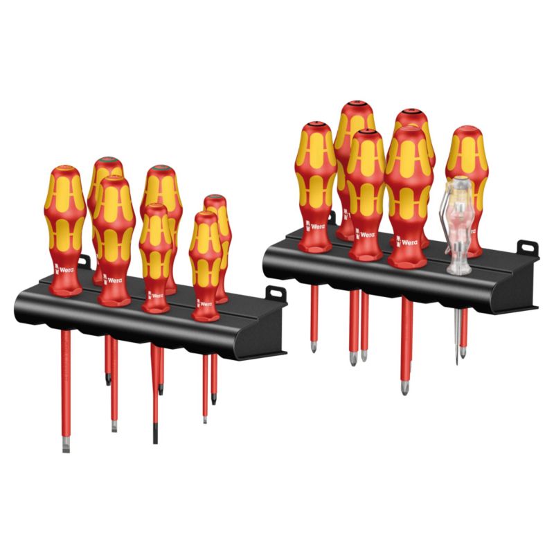 Zestaw wkrętaków Wera Kraftform Big Pack 100 VDE, 14 części, 05105631001, 1szt.