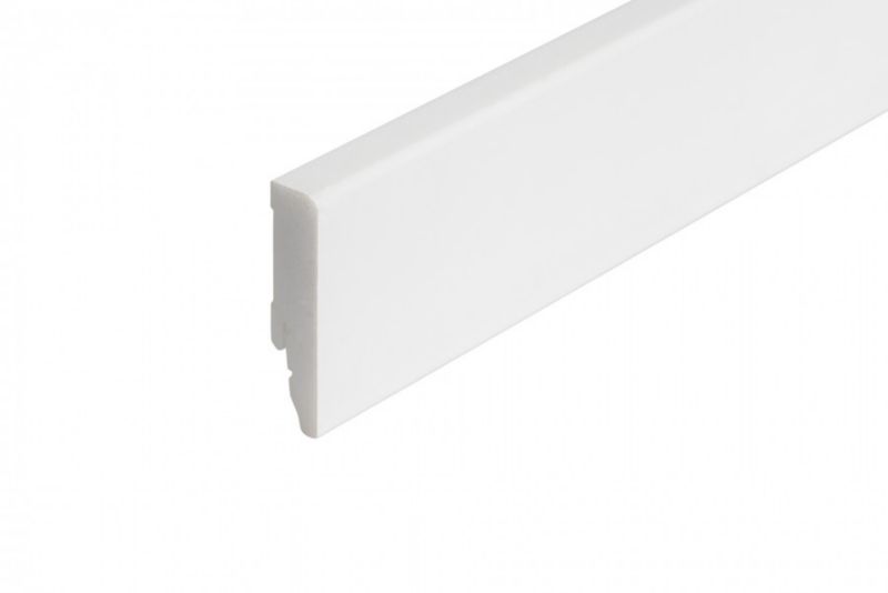 Listwa przypodłogowa Cezar Biały RAL9003 Połysk 60x14mm HDPS 1 szt.