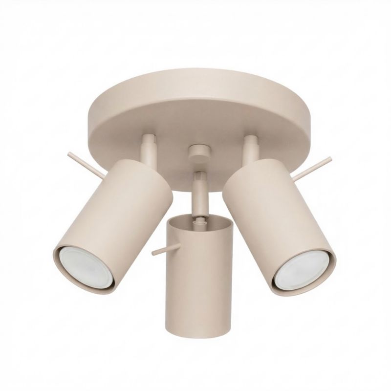 Plafon RING 3P taupe Sollux Lighting 1 szt.