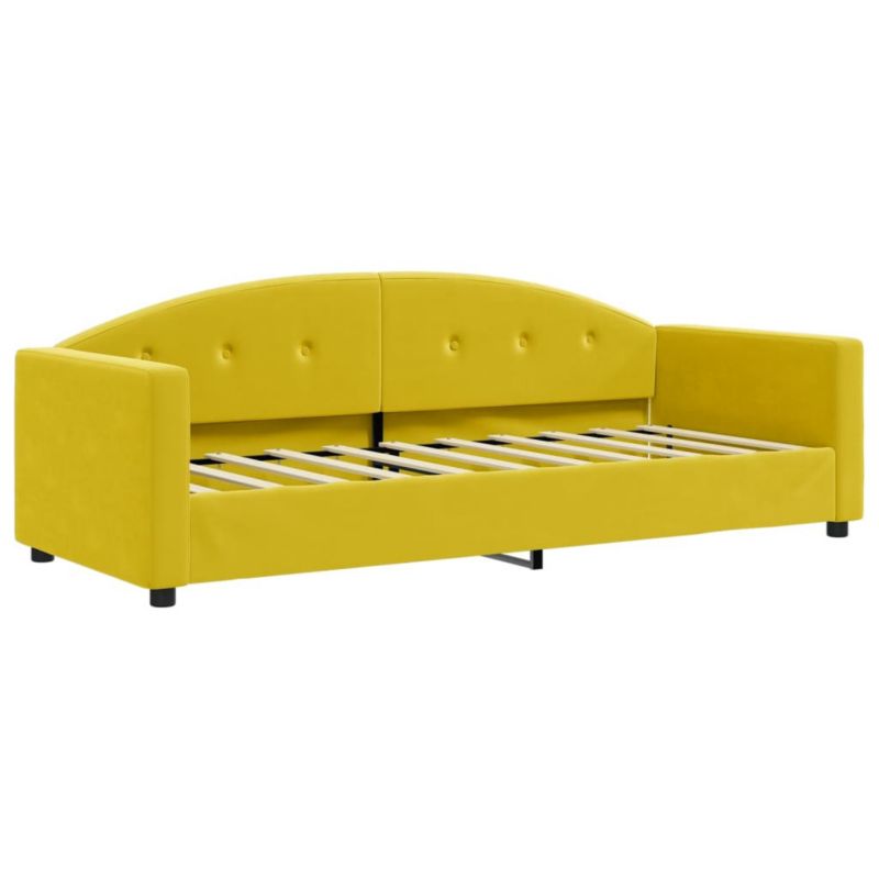 Łóżko dzienne WaszeMeble 80x200 cm żółte WM-354134 1 szt.