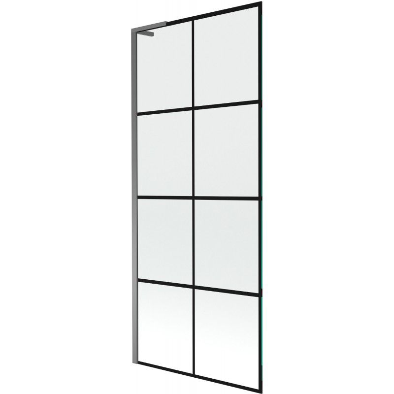 Parawan nawannowy Mexen Next L czarny wzór 80x150 1 szt.