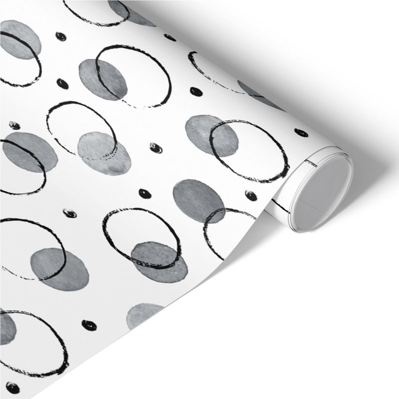 Okleina na Meble Tulup 75x150 cm Kreatywne kręgi Ekspresowa Metamorfoza Frontów i Szaf 1 rol.