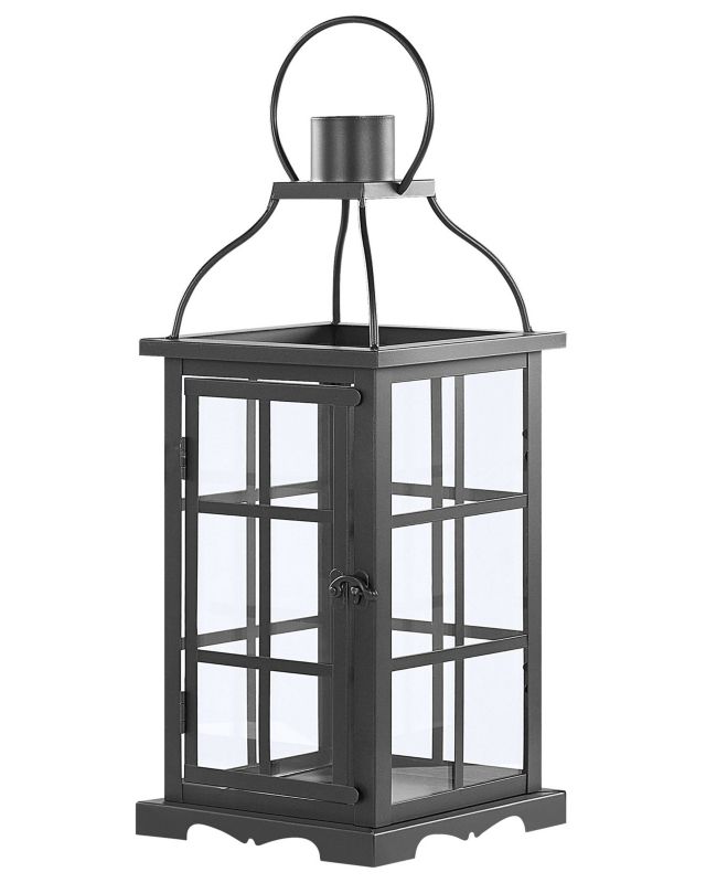 Lampion Clara Metal 42 cm Czarny 1 szt.