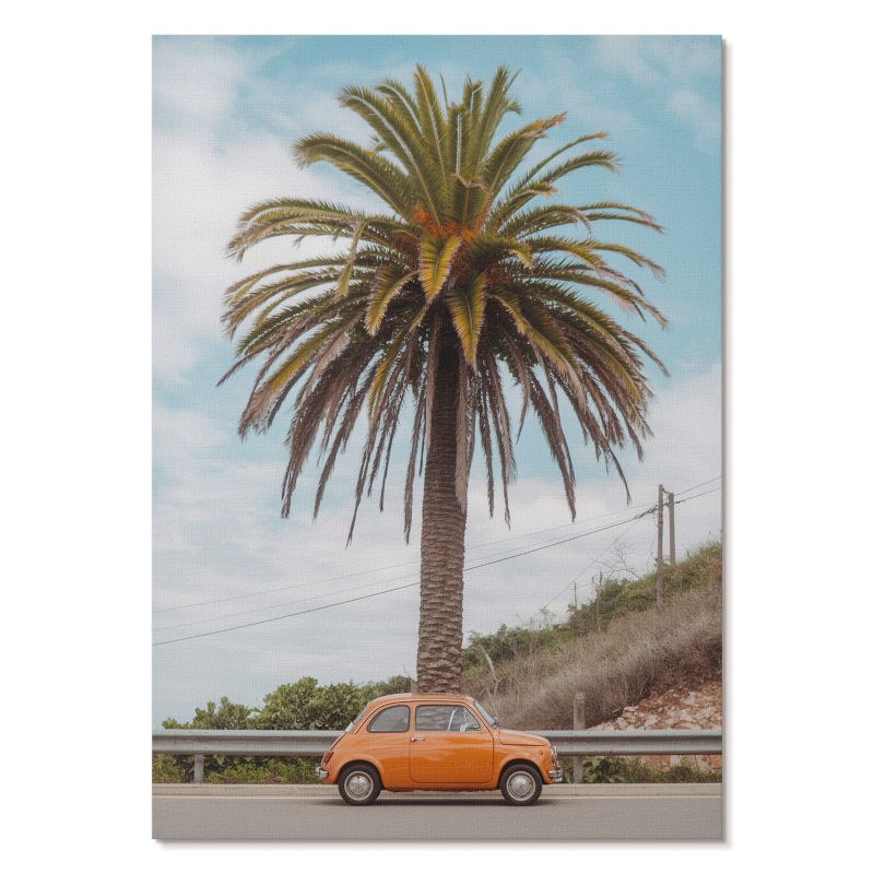 Plakat na Ścianę Tulup 59,4,x84 cm (A1) Palma retro Do sypialni, salonu, 1 szt.