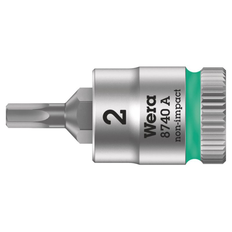 Klucz nasadowy WERA z grotem HEX 2 mm 05003330001 1 szt.