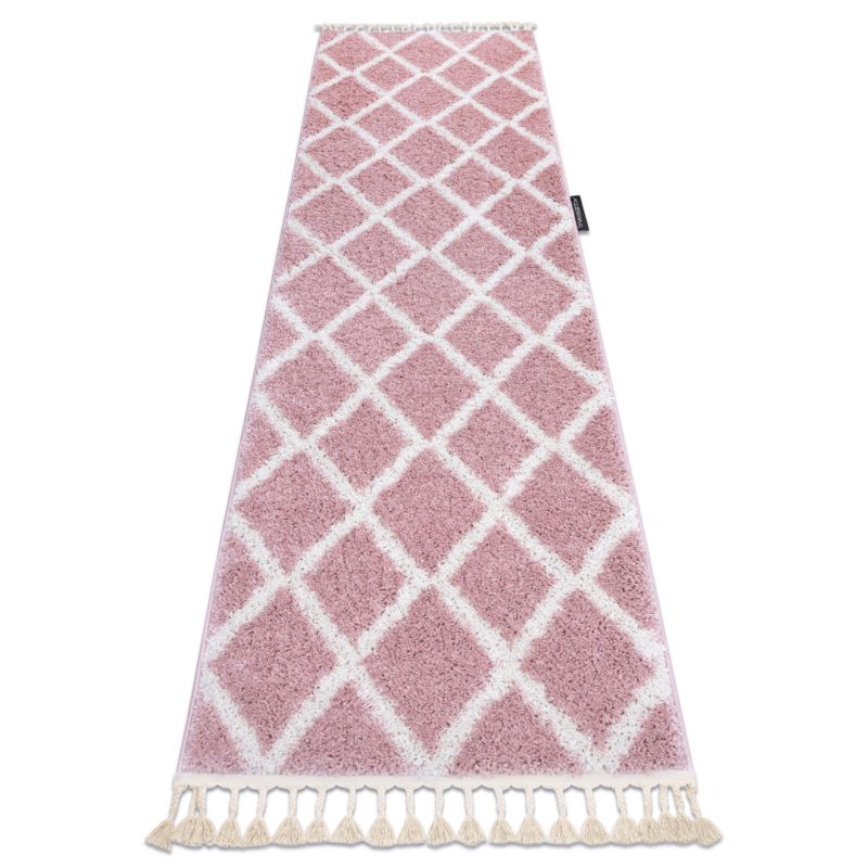 Chodnik Berber RugsX 60x250 cm róż GR3542 1 szt.