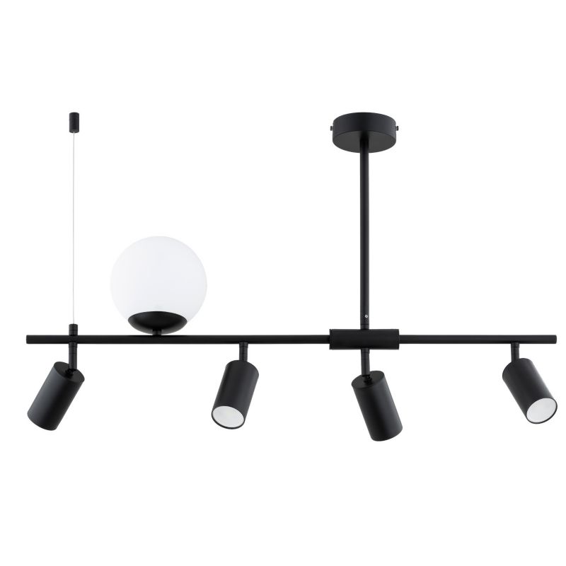 Lampa wisząca Alfa NESKA czarno-biała 5xE14x15W wym:51x88x15cm IP20 -1 szt.