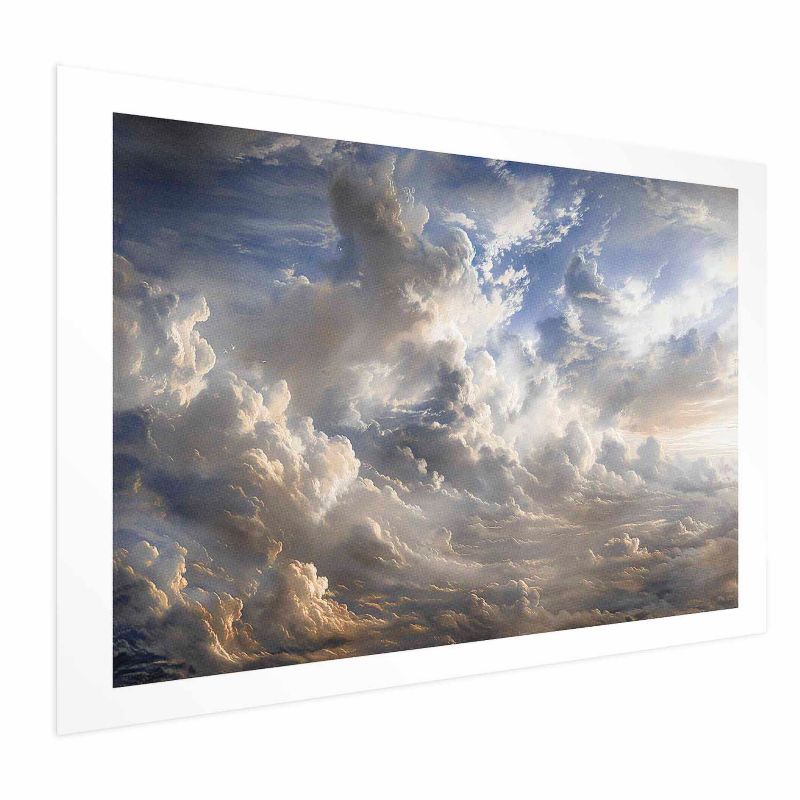 Plakat Artgeist Refleksy na chmurach 60x40 cm bez ramy z marginesem 1 szt