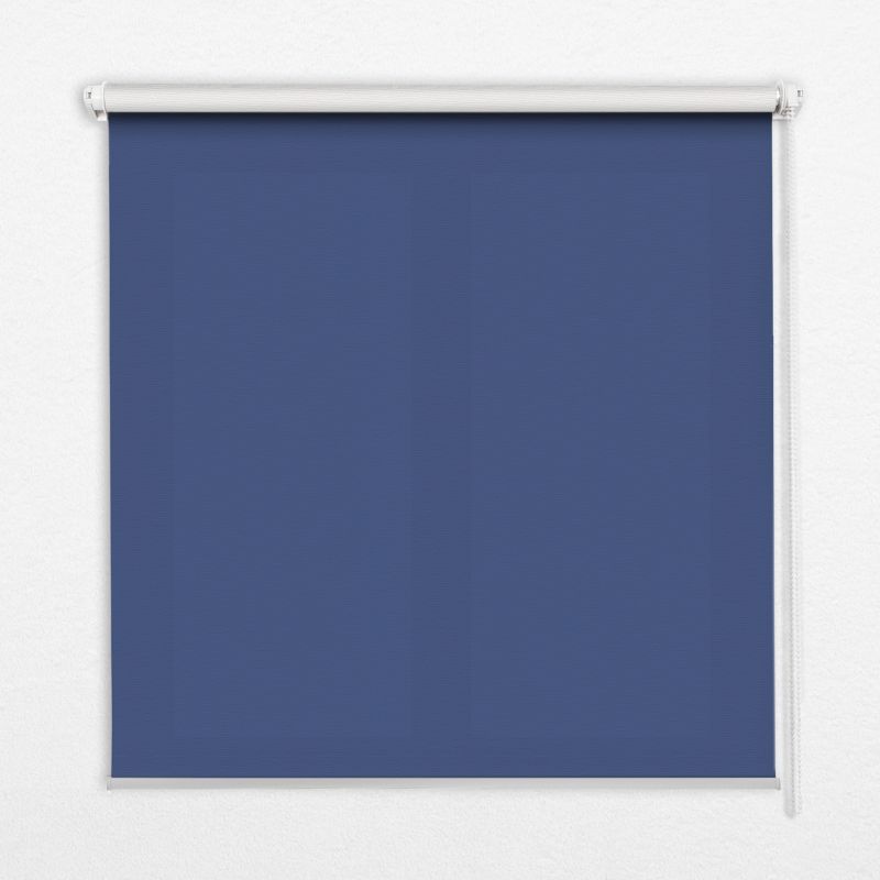 Roleta Przepuszczające Światło Tulup 80x140 cm Granatowy Montaż do ściany/sufitu 1 szt.